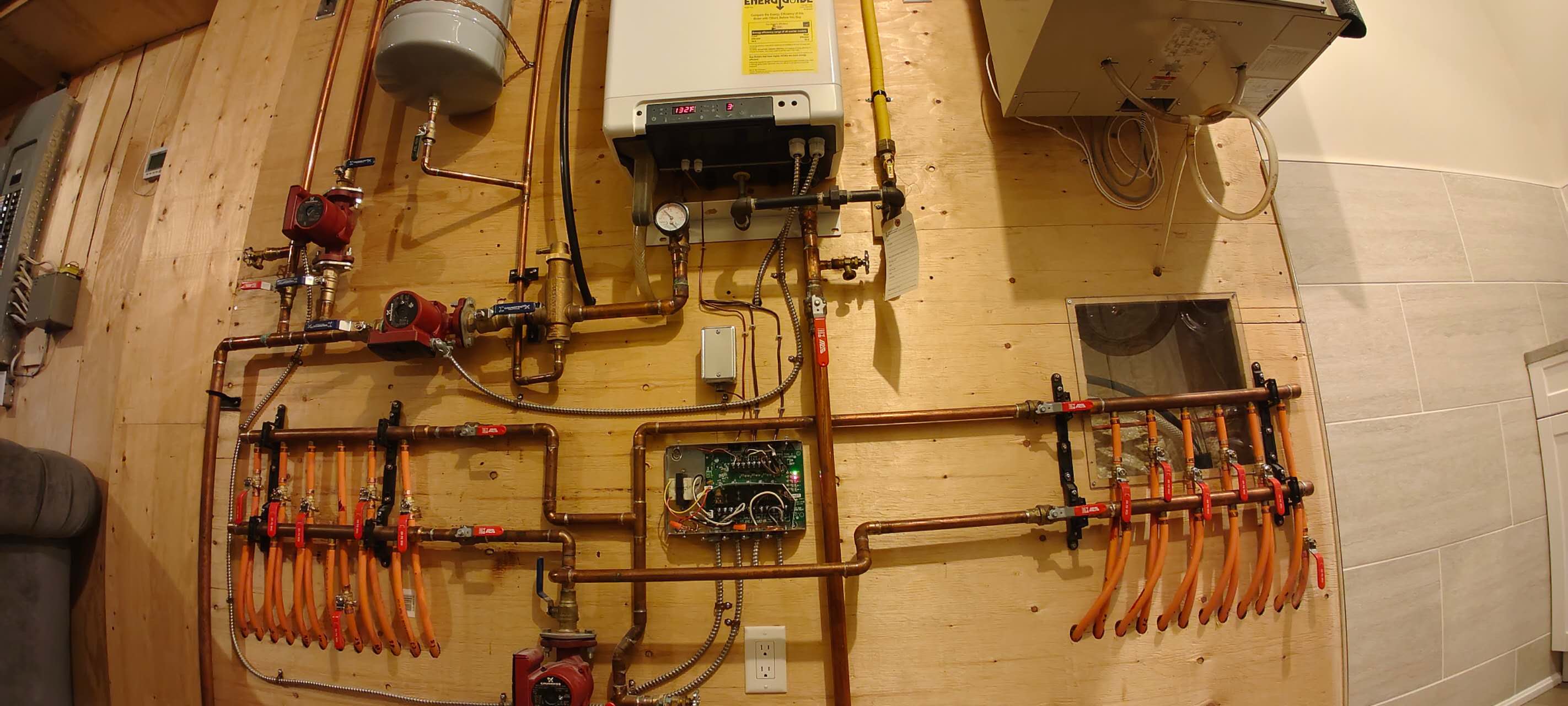 Outdoor living project 2 - heated patio installation GTA