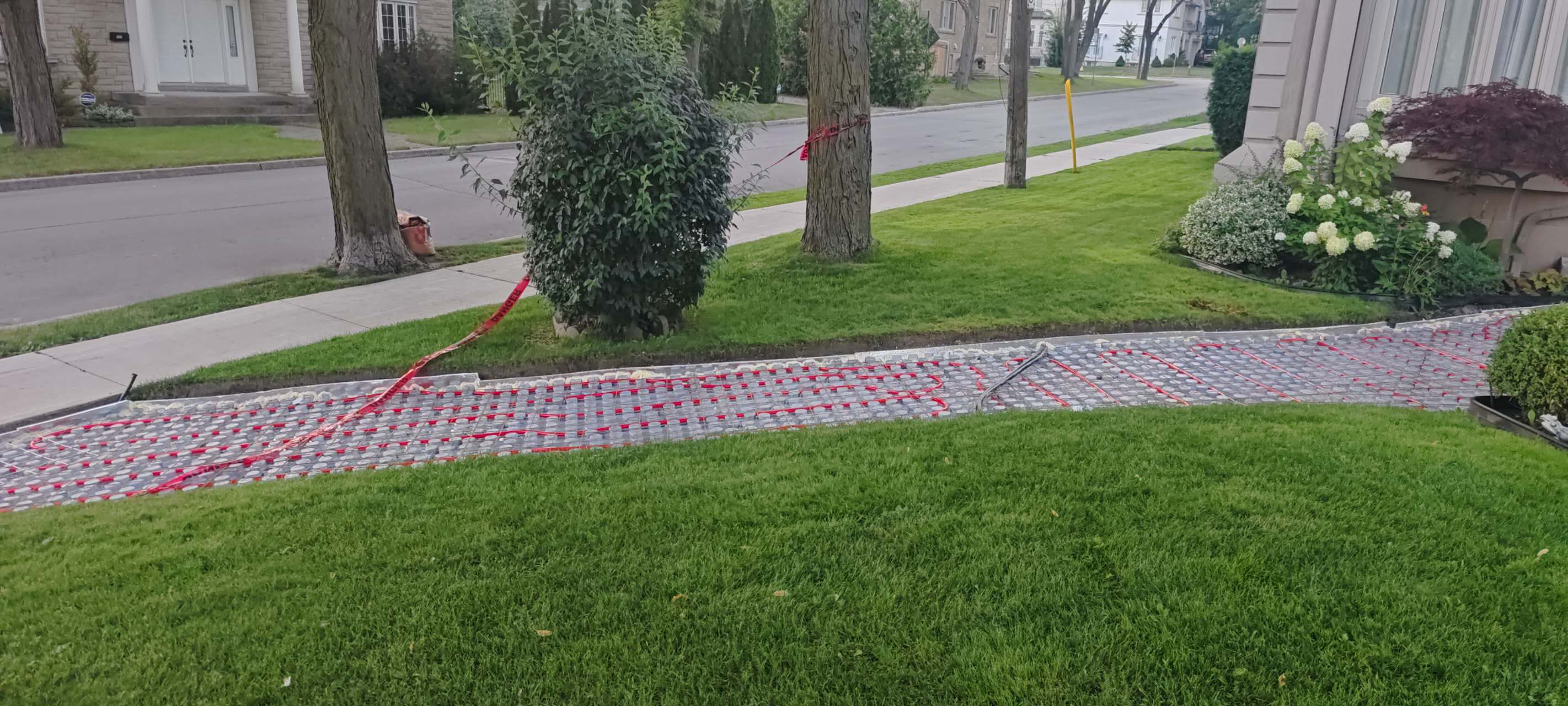 Outdoor living project 5 - integrated lighting Toronto